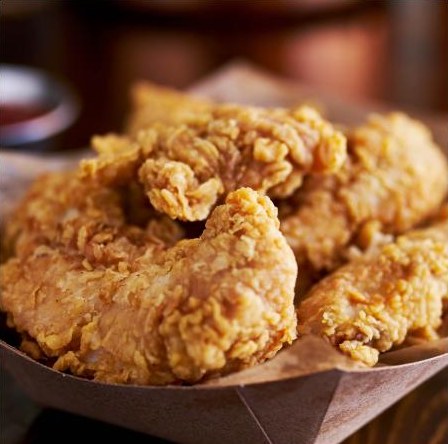 Homemade breaded chicken tenders