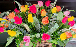 Floral department at Pete's Market