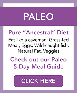 Eat like a caveman: Grass-fed Meat, Eggs, Wild-caught fish, Natural Fat, Veggies