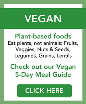 Eat plants, not animals: Fruits,Veggies, Nuts & Seeds, Legumes, Grains, Lentils