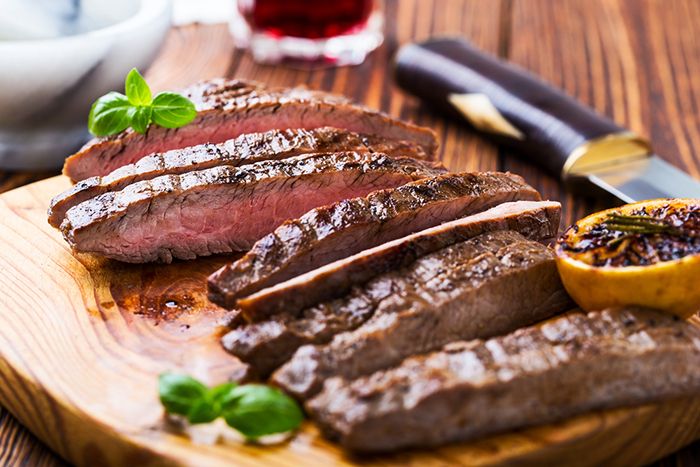 Flank Steak Meat Petes