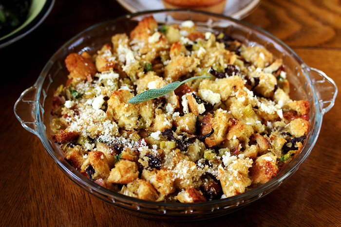 Holiday Stuffing Bacon Mushroom