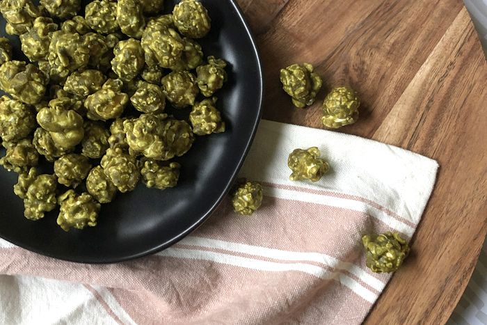 Matcha Popcorn Garrett Chicago