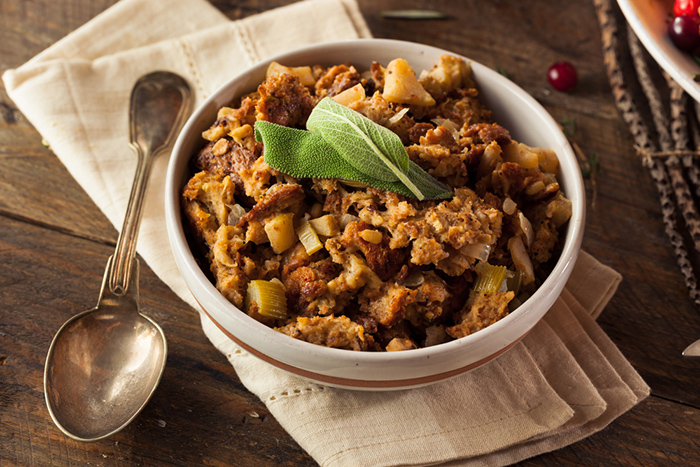 Stuffing Winter Fruit Nuts