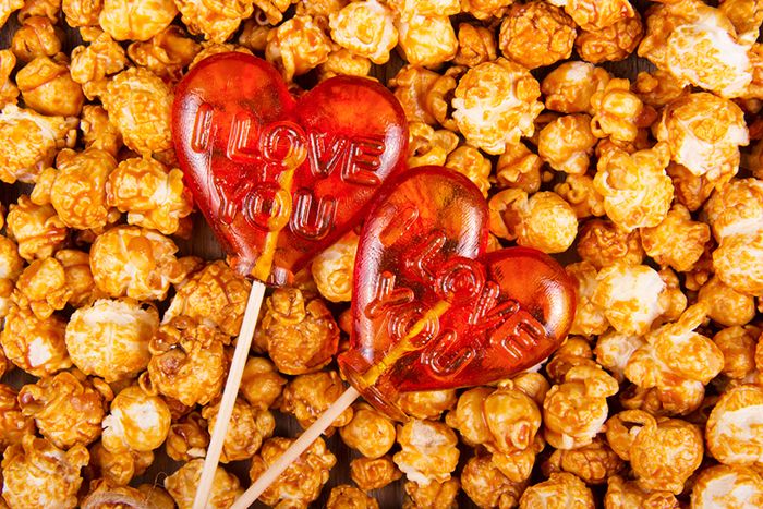 Valentine Popcorn Gift